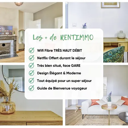 Le Champetre - Face Gare - Parking - Familial & Architecte - Rent Immo تروي
